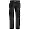Snickers Workwear AllroundWork Stretch Loose Fit Work Pants + Holster Pockets (Black/Black) - 44/32 U6251 0404 4432 - alternate 3